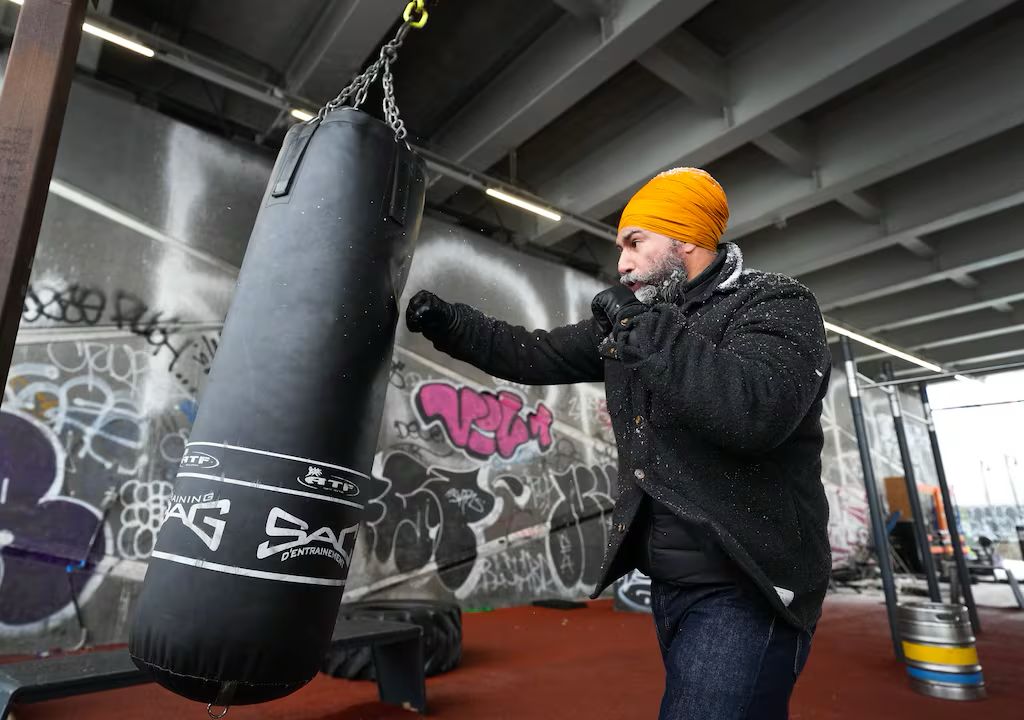 أول يوم كامل من الحملة الإنتخابية .. سينغ يخصص وقتًا لممارسة الرياضة في مونتريال