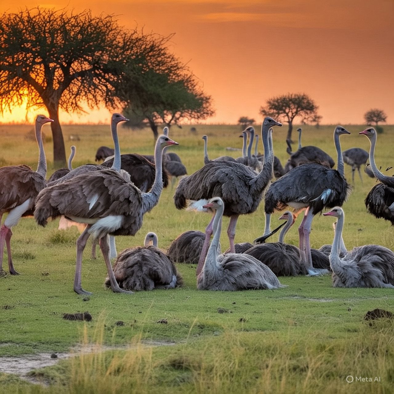 مزرعة نعام في بريتش كولومبيا تلجأ إلى المحكمة العليا لوقف قرار الإعدام بسبب إنفلونزا الطيور